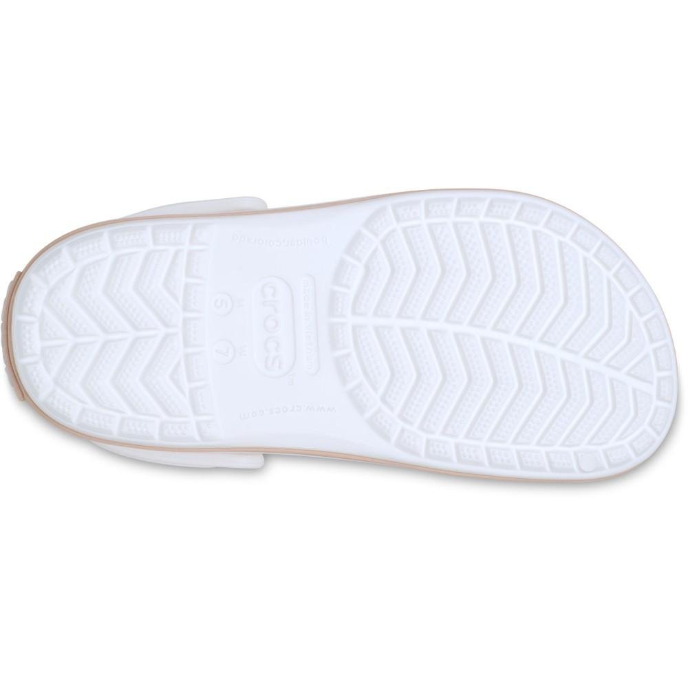Sandália Crocs Crocband Clog WHITE/PINK CARAMEL White/Pink Caramel 7