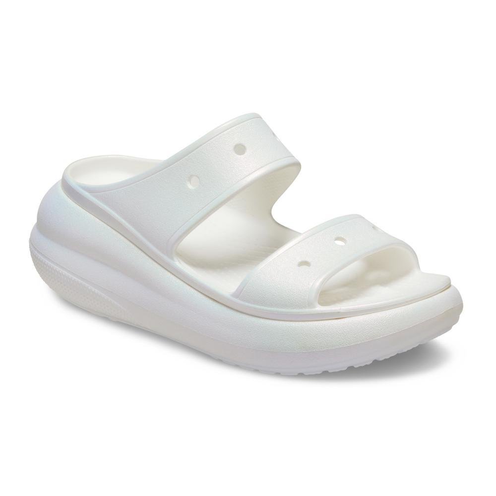 Sandália Crocs Crush Iridescent Sandal White Branco 2
