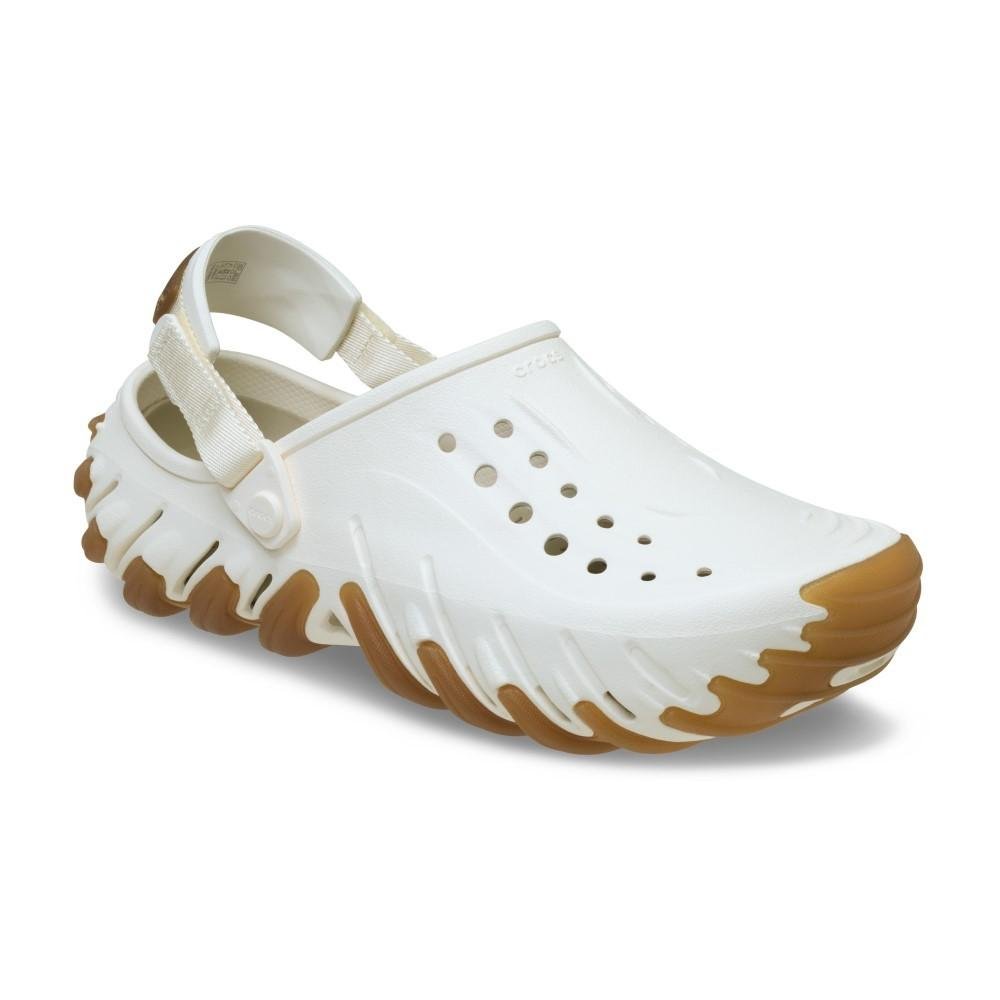 Sandália crocs echo gum ro clog chalk Chalk 2
