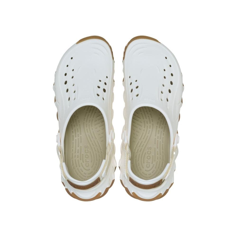 Sandália crocs echo gum ro clog chalk Chalk 5