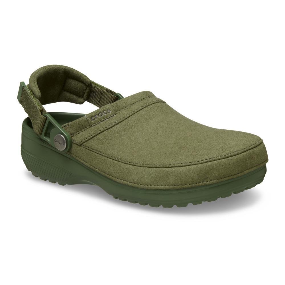Sandália Crocs Classic Crafted Vegan Suede Clog ARMY GREEN Army green 2