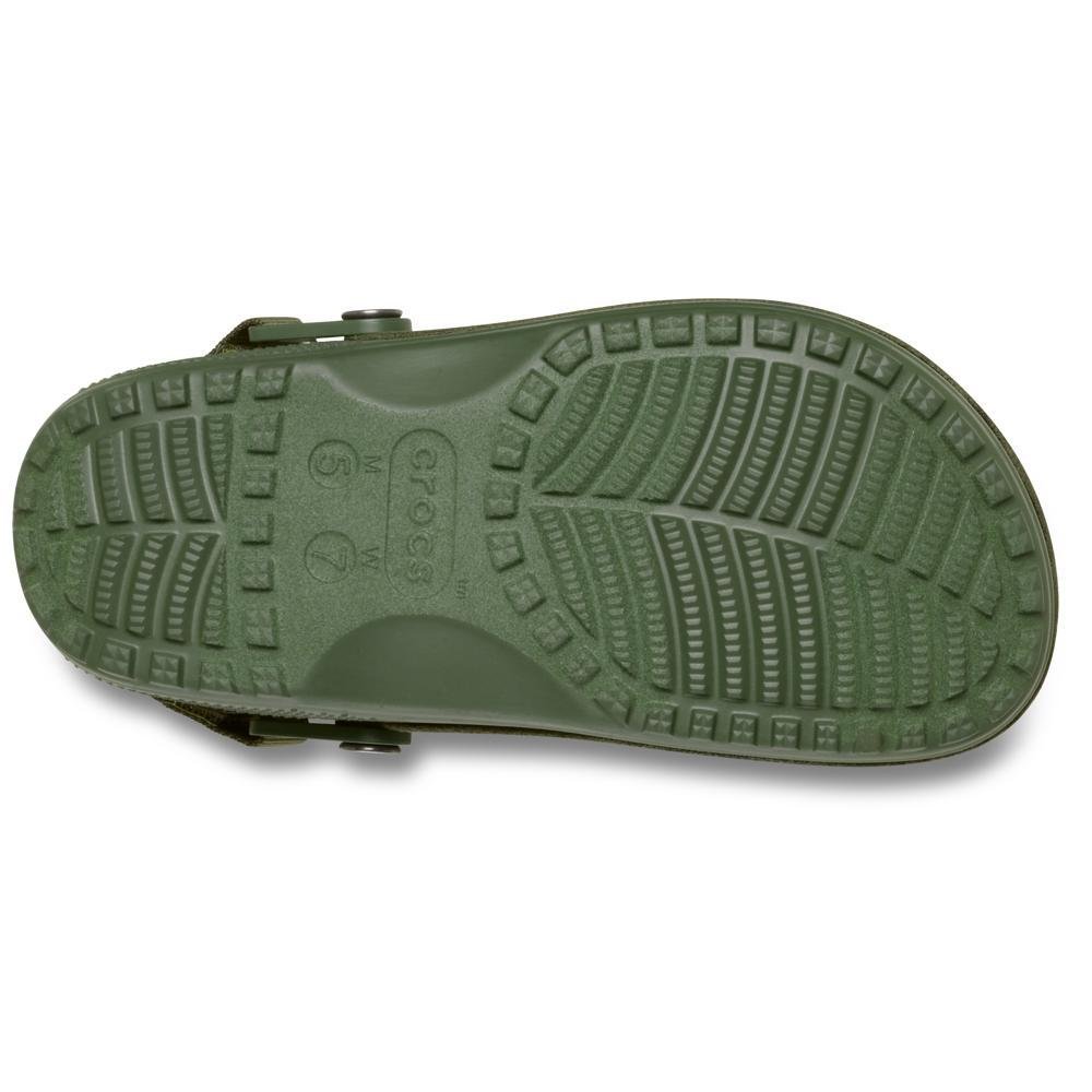 Sandália Crocs Classic Crafted Vegan Suede Clog ARMY GREEN Army green 6