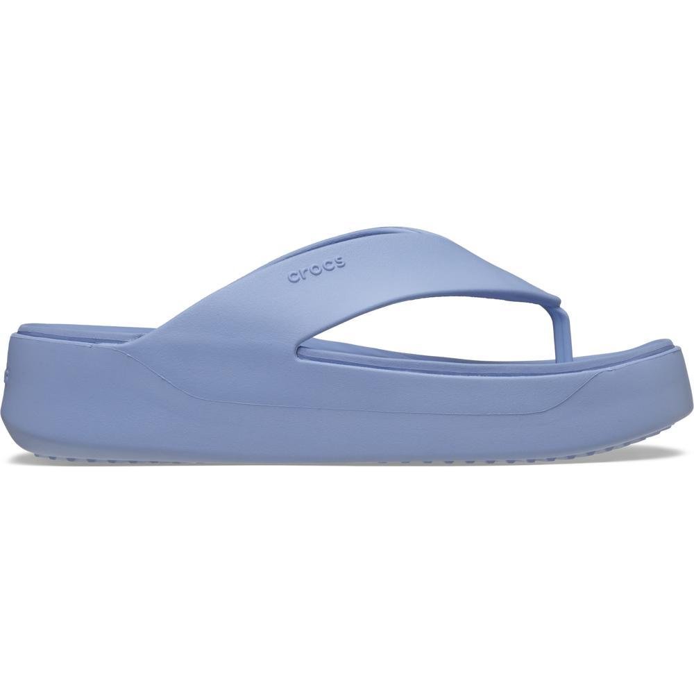 Sandália Crocs Getaway Plataform Flip Blue Haze