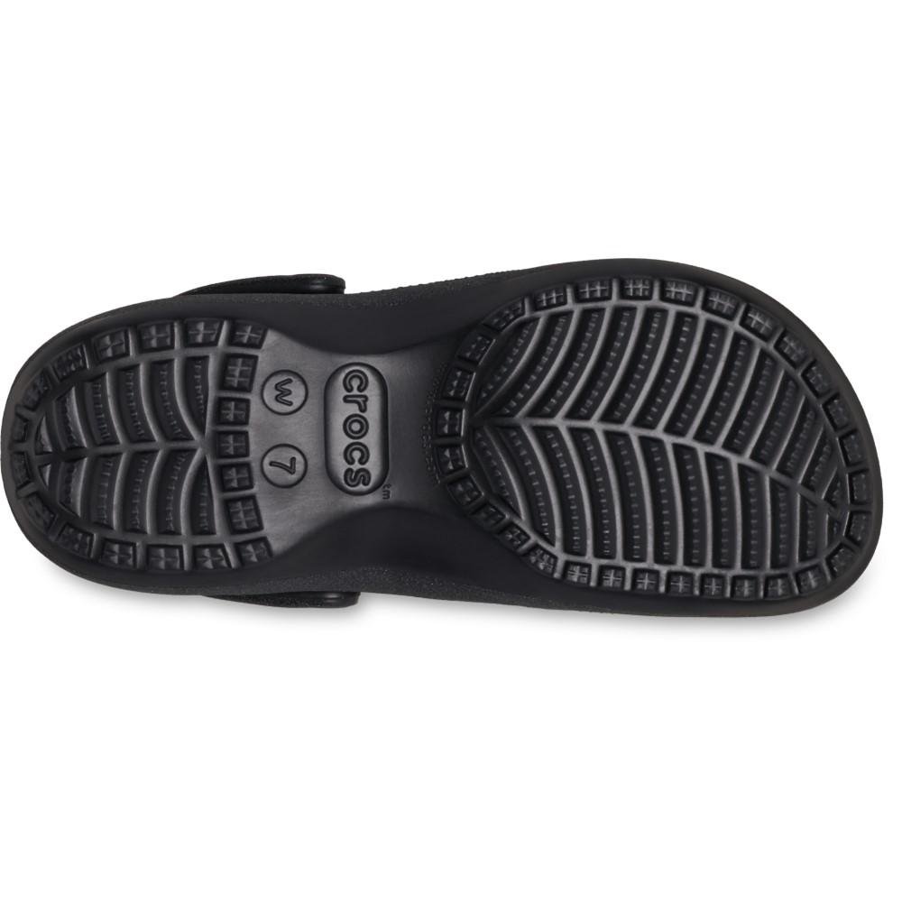 Sandália Crocs Classic Platform Glitter Clog BLACK Black 6