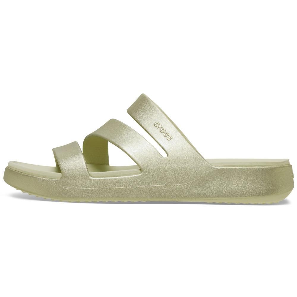 Sandália Crocs Getaway Metallic Strappy Sandal
Champagne Metallic Champagne metallic 3