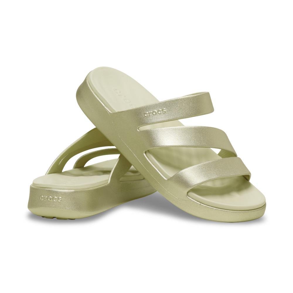 Sandália Crocs Getaway Metallic Strappy Sandal
Champagne Metallic Champagne metallic 4