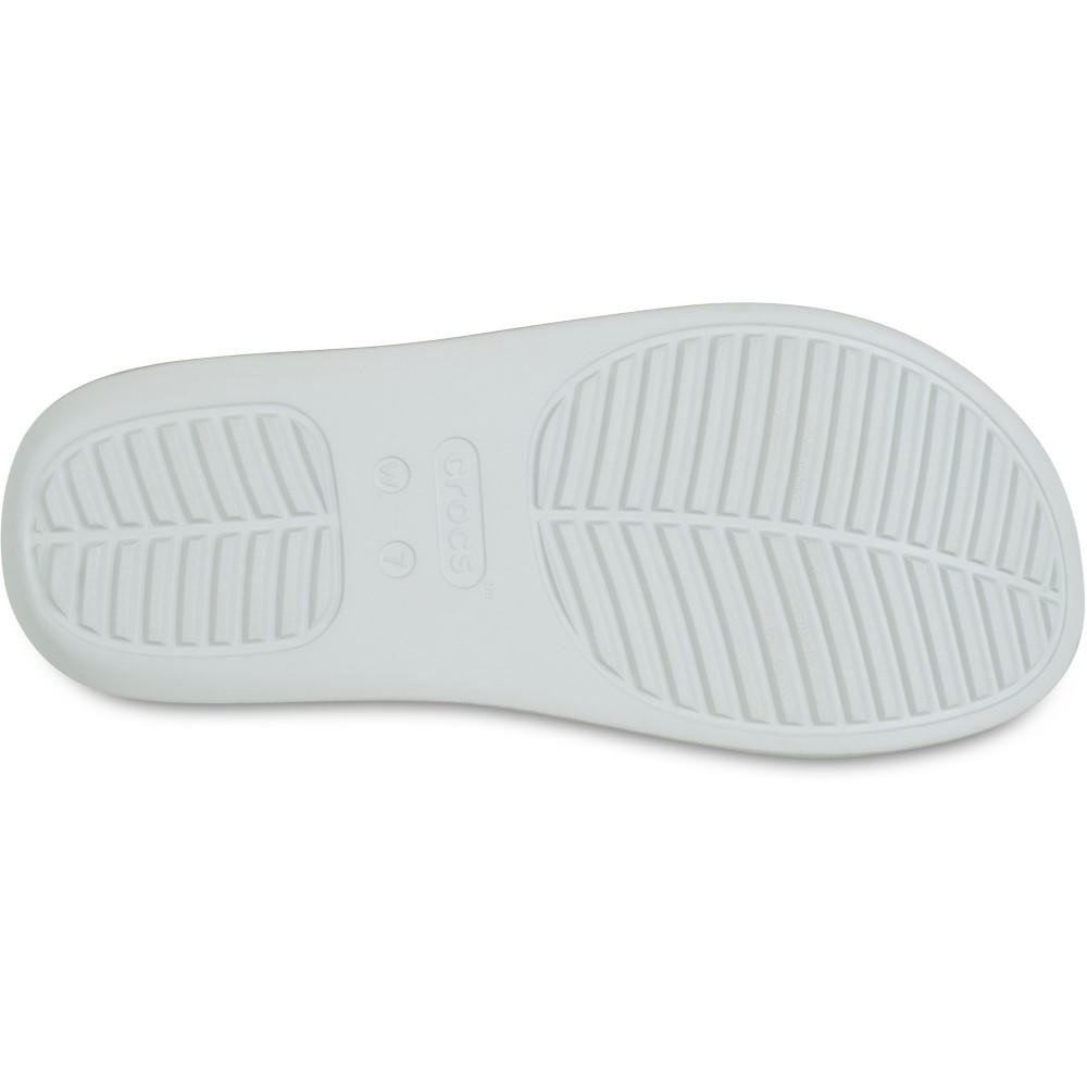 Sandália Crocs Getaway Metallic Platform Flip  SILVER Silver 6