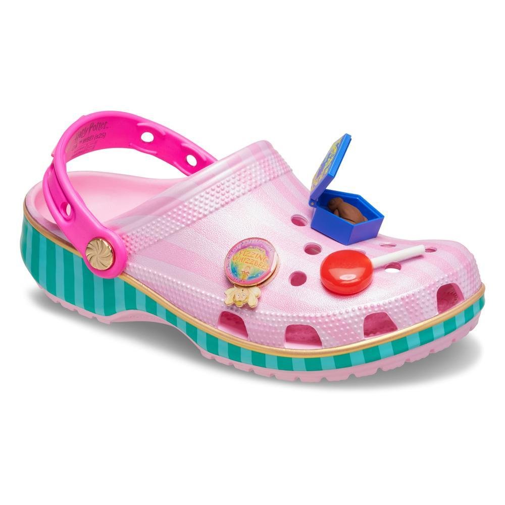 Sandália Crocs Harry Potter Honey Dukes Classic Clog Multi Rosa 2