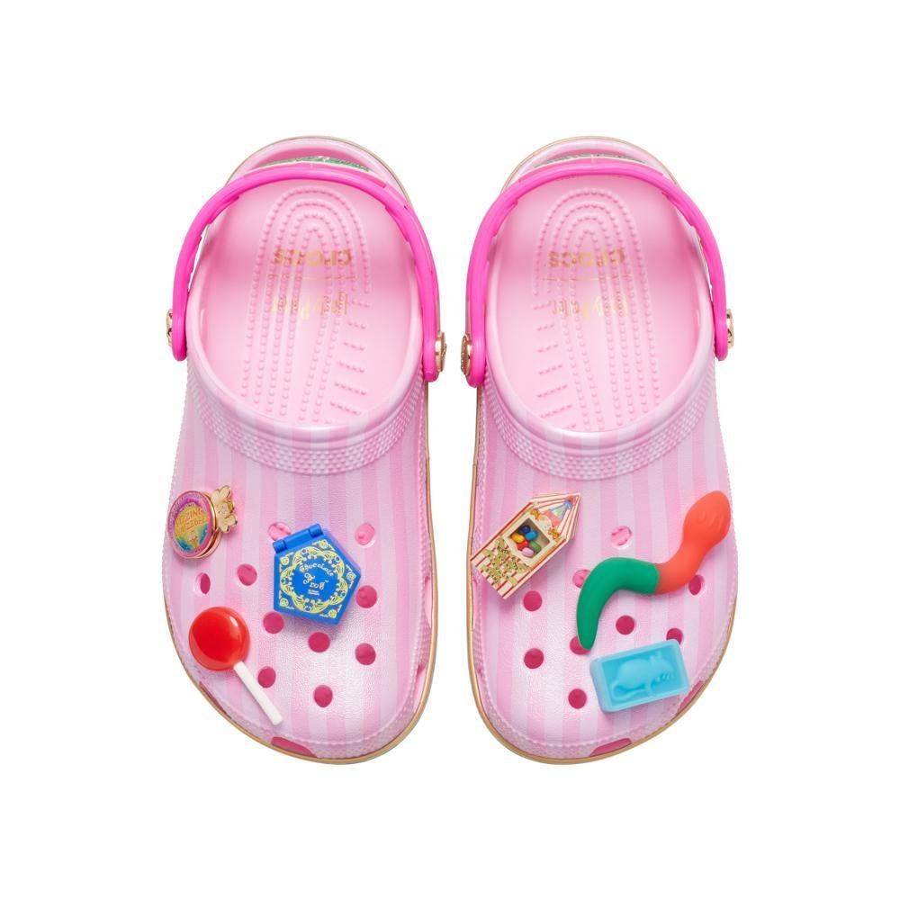 Sandália Crocs Harry Potter Honey Dukes Classic Clog Multi Rosa 5