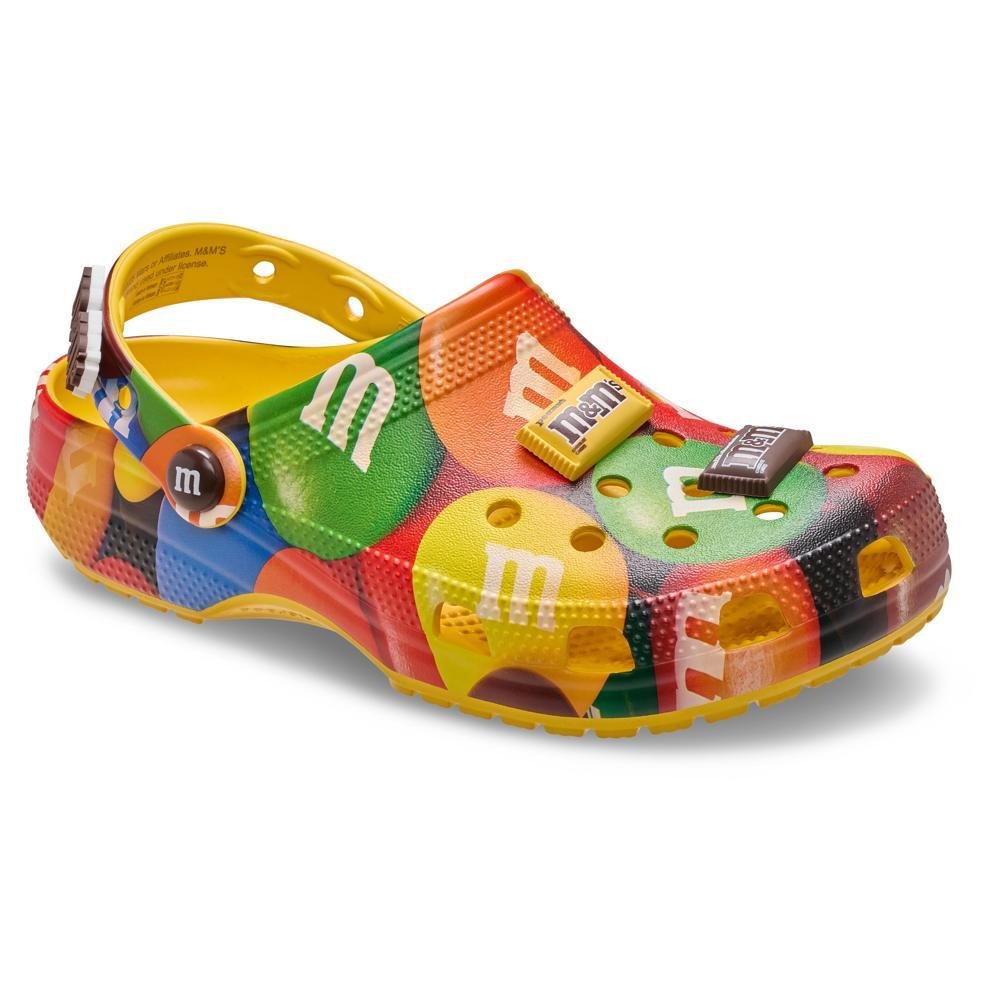 Sandália crocs m&ms classic clog sunflower/multi Sunflower/Multi 2