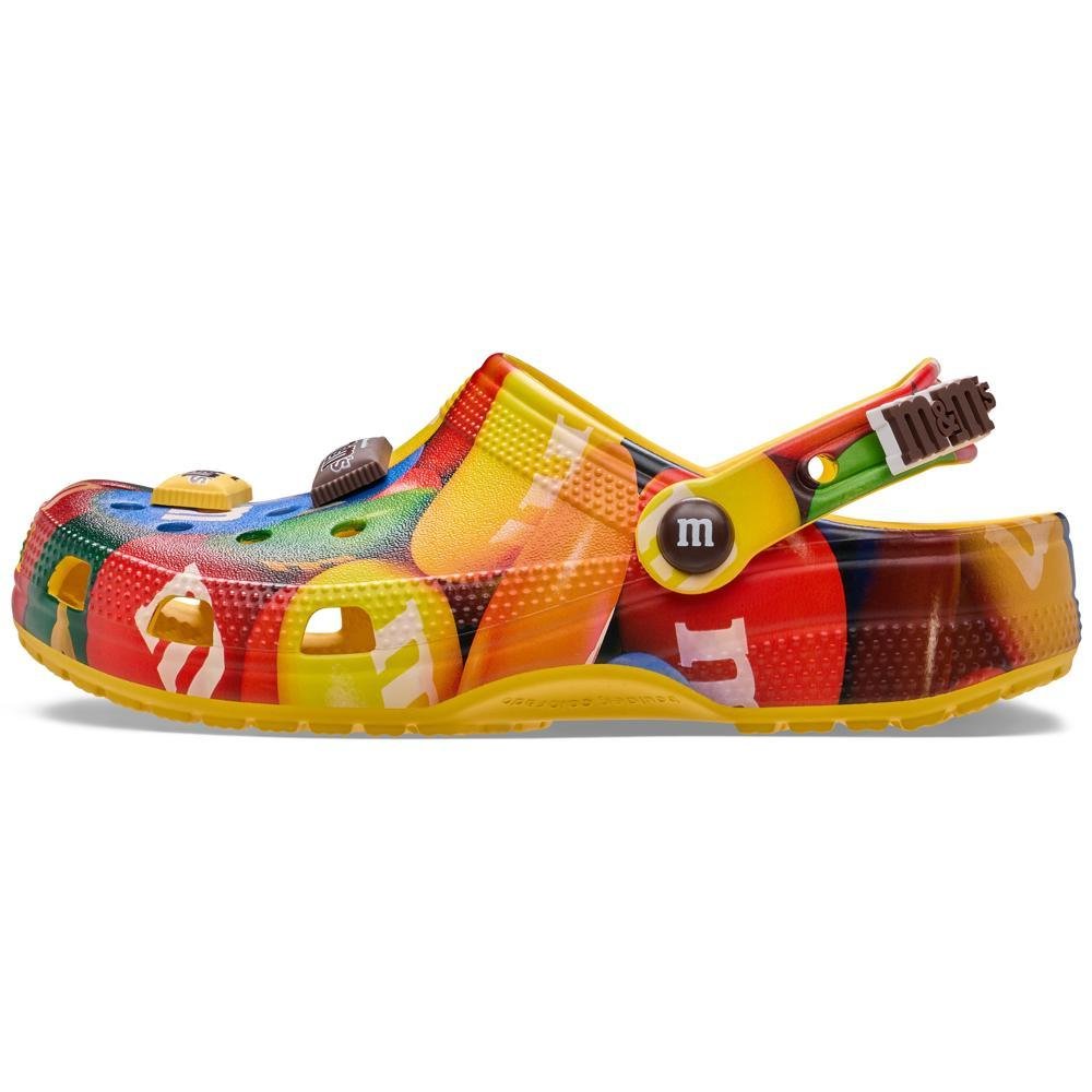 Sandália crocs m&ms classic clog sunflower/multi Sunflower/Multi 3