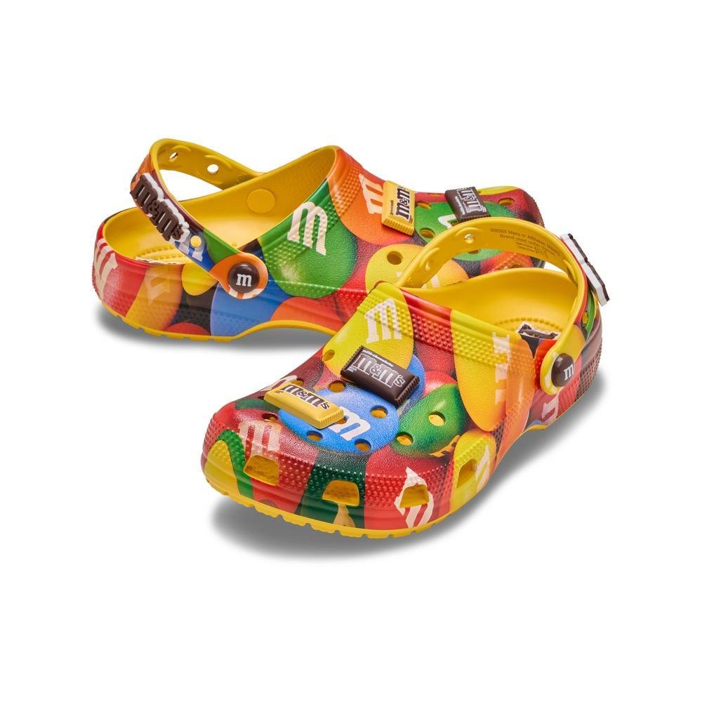 Sandália crocs m&ms classic clog sunflower/multi Sunflower/Multi 4