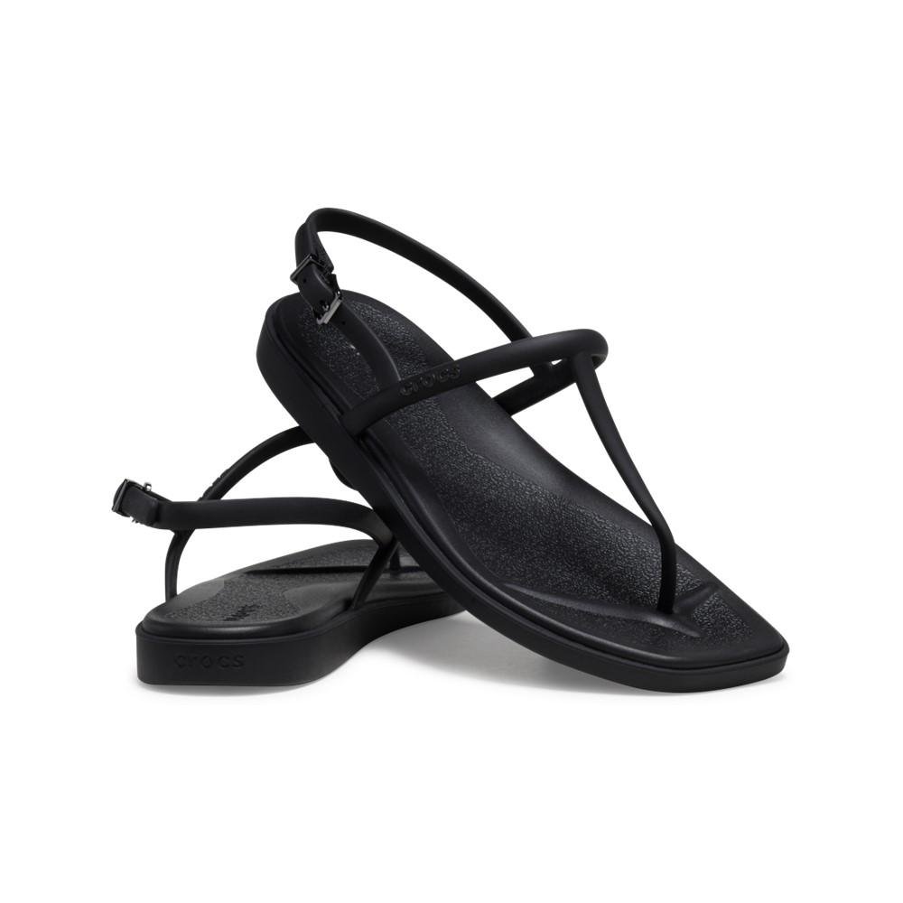 Sandália crocs miami thong sandal black Preto 4