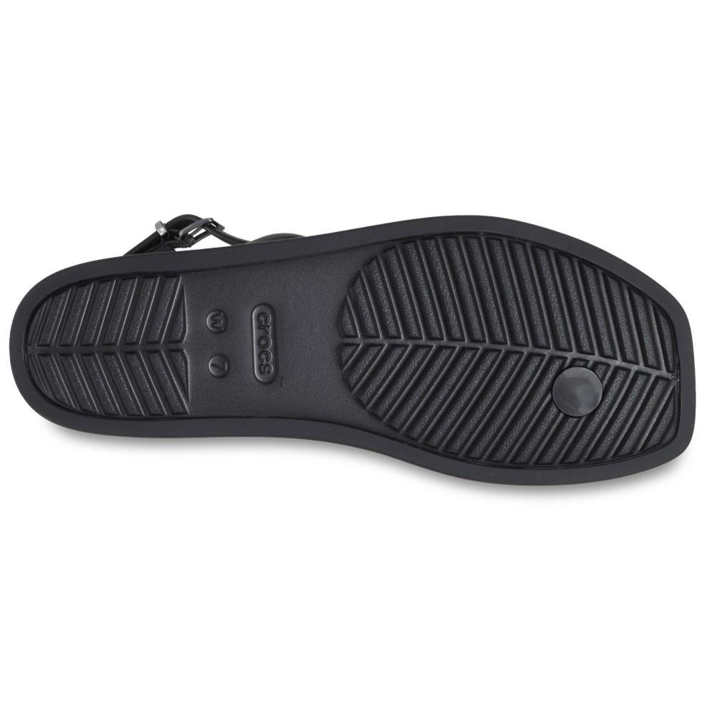 Sandália crocs miami thong sandal black Preto 6