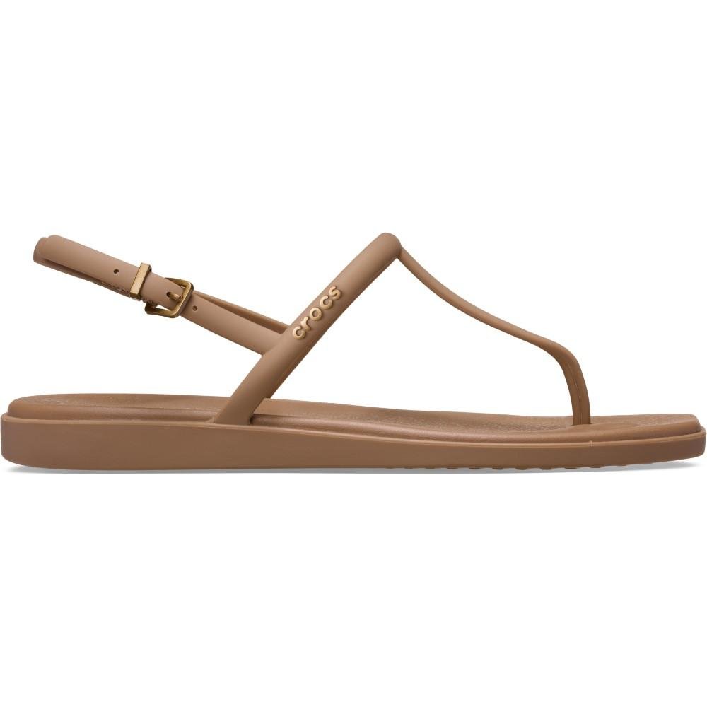 Sandália Crocs Miami Thong Sandal Milk Chocolate