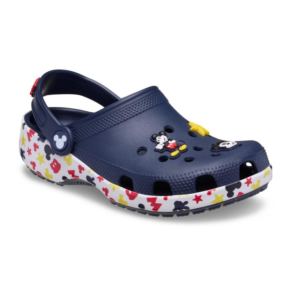 Sandália crocs mickey and friends classic clog k multi Azul Marinho 2