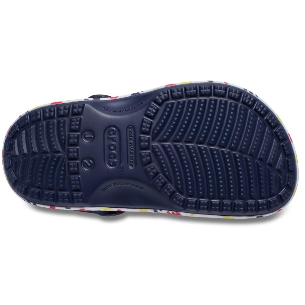 Sandália crocs mickey and friends classic clog k multi Azul Marinho 6