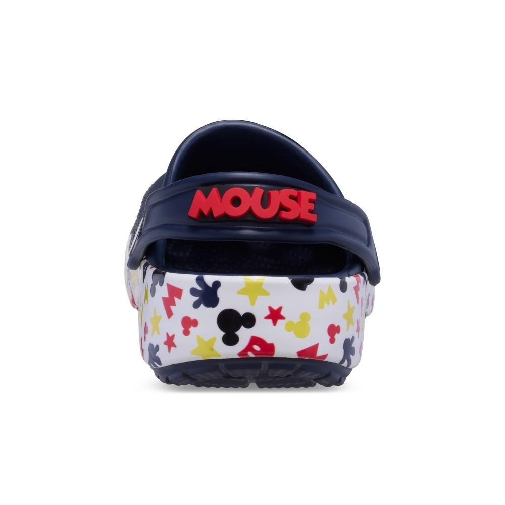 Sandália crocs mickey and friends classic clog k multi Azul Marinho 7