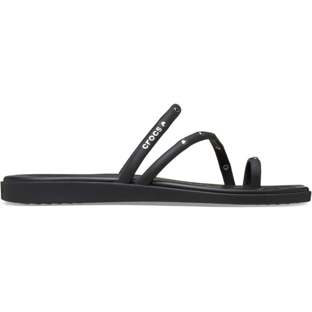 Sandália Crocs Miami Studded Toe Loop Sandal BLACK