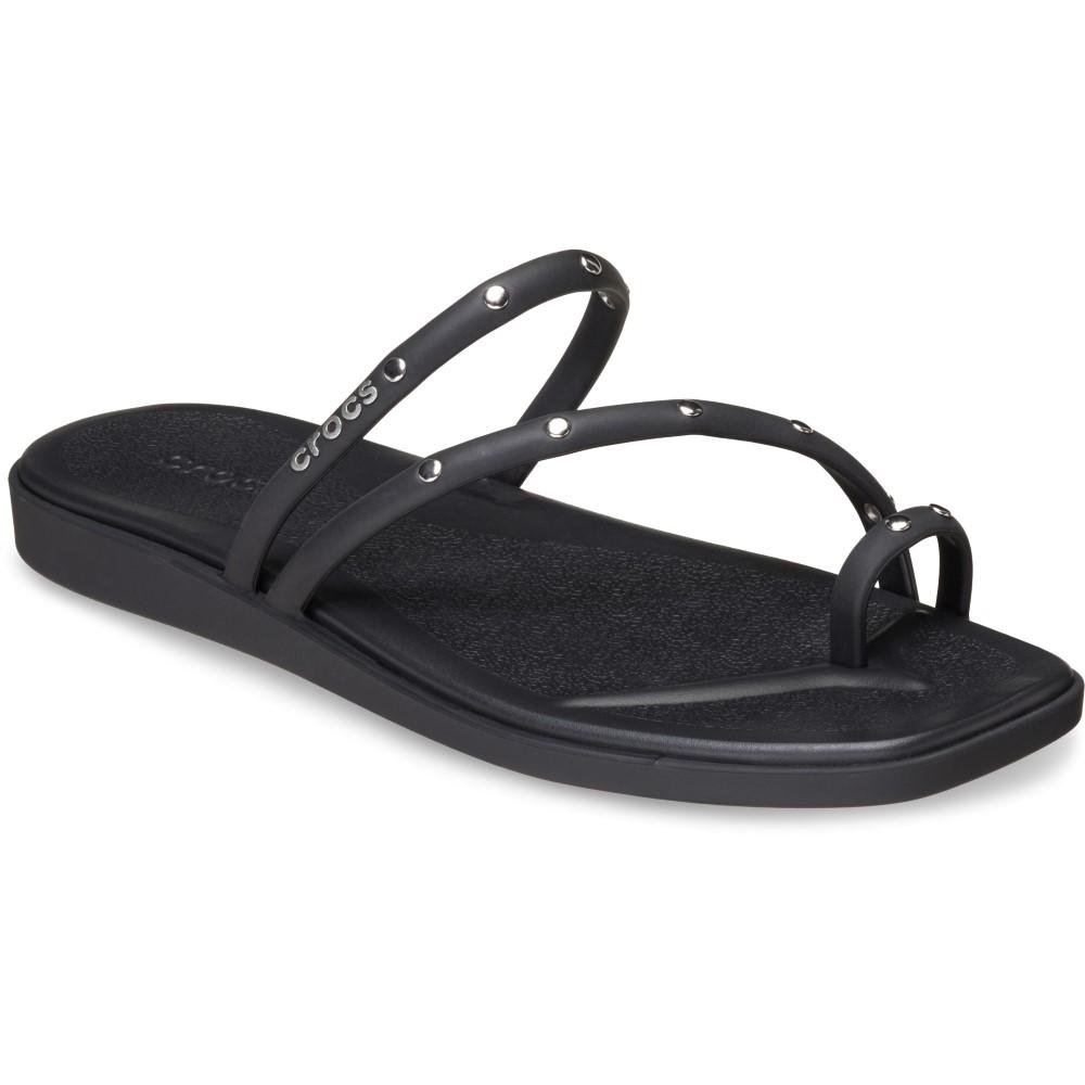 Sandália Crocs Miami Studded Toe Loop Sandal BLACK Preto 2