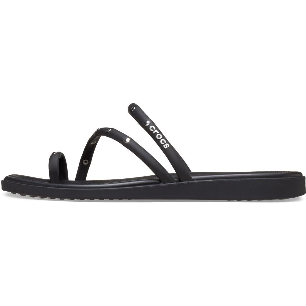 Sandália Crocs Miami Studded Toe Loop Sandal BLACK Preto 3