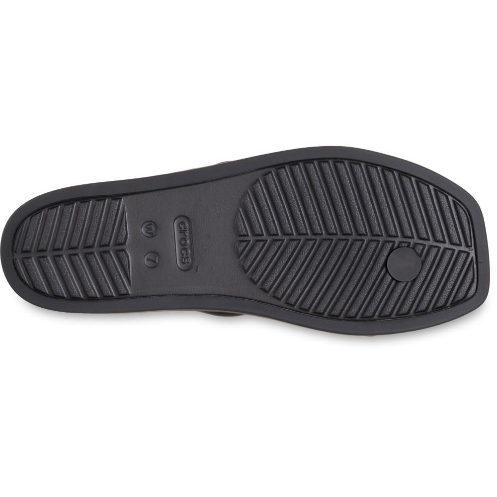 Sandália Crocs Miami Studded Toe Loop Sandal BLACK Preto 6