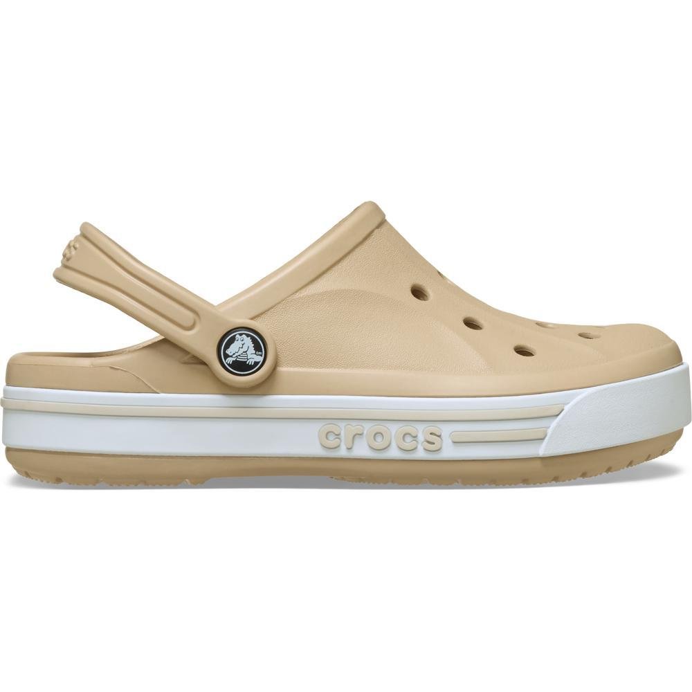 Sandália Crocs Bayaband Sport Clog K CHAI/STUCCO