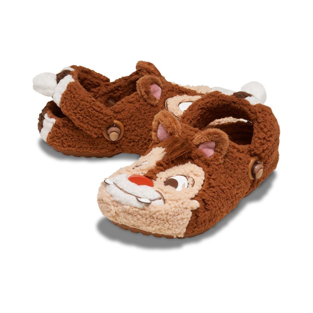 Sandália Crocs Disney Iam Tico E Teco Classic Clog Multi Marrom 4