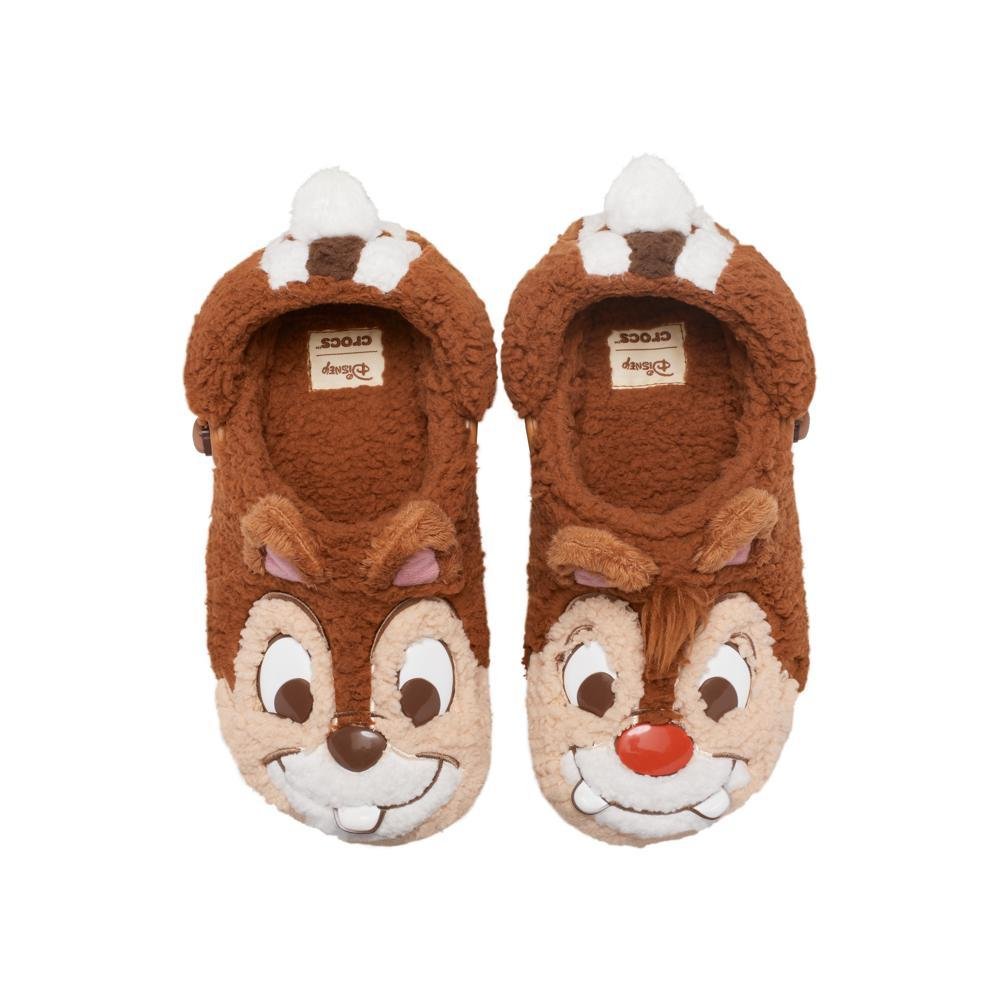 Sandália Crocs Disney Iam Tico E Teco Classic Clog Multi Marrom 5