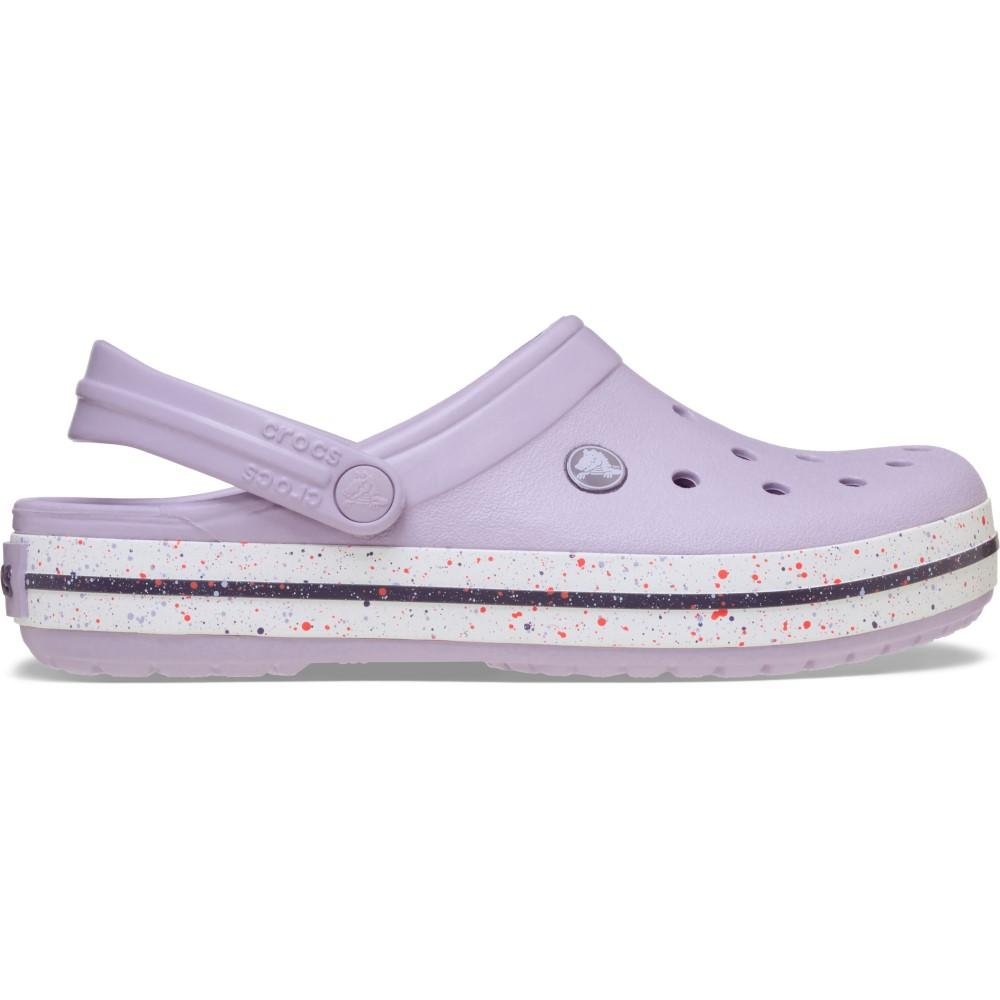 Crocband Speckled Band Clog Lavender