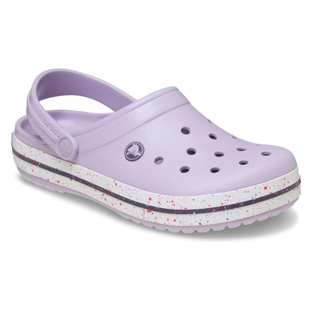 Crocband Speckled Band Clog Lavender Lavender 2