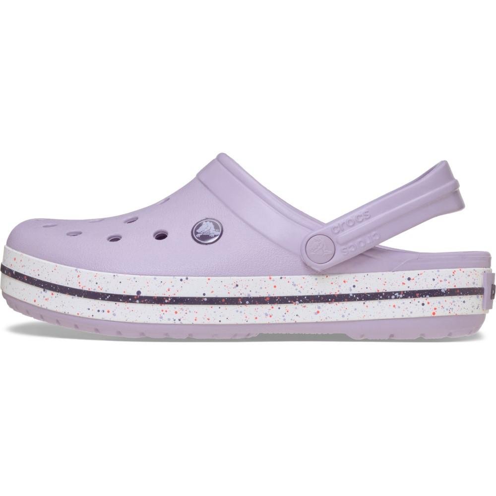 Crocband Speckled Band Clog Lavender Lavender 3