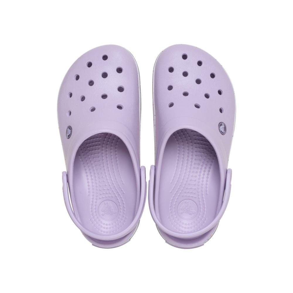 Crocband Speckled Band Clog Lavender Lavender 4