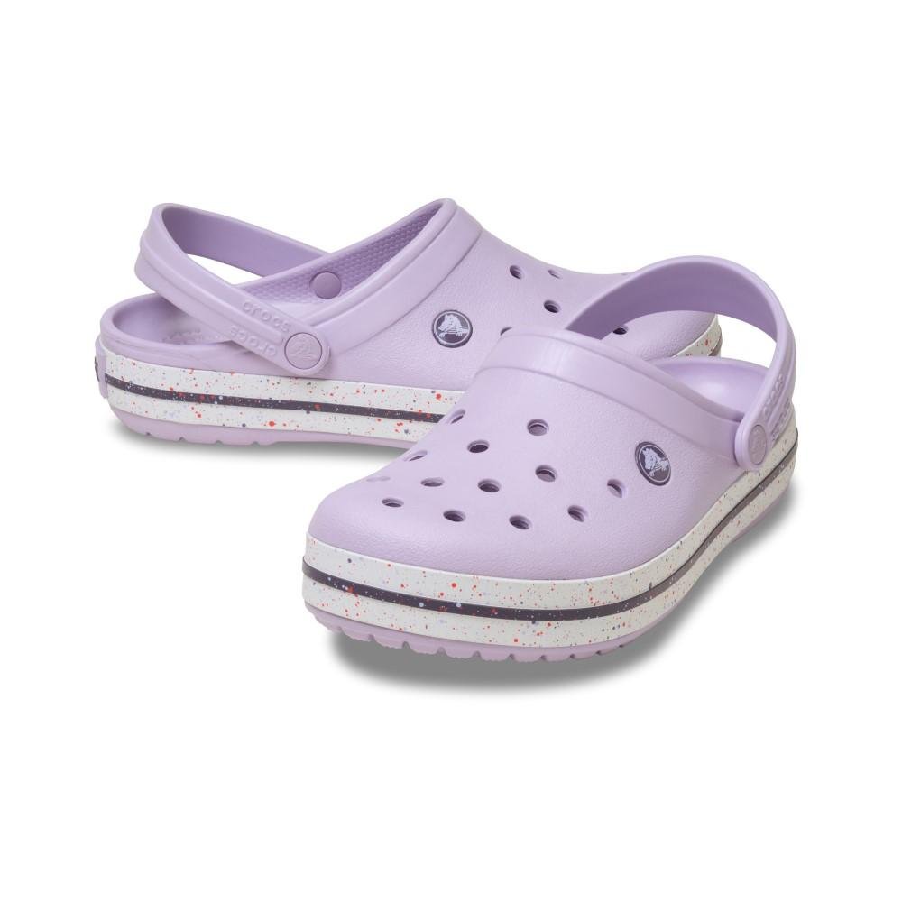 Crocband Speckled Band Clog Lavender Lavender 5