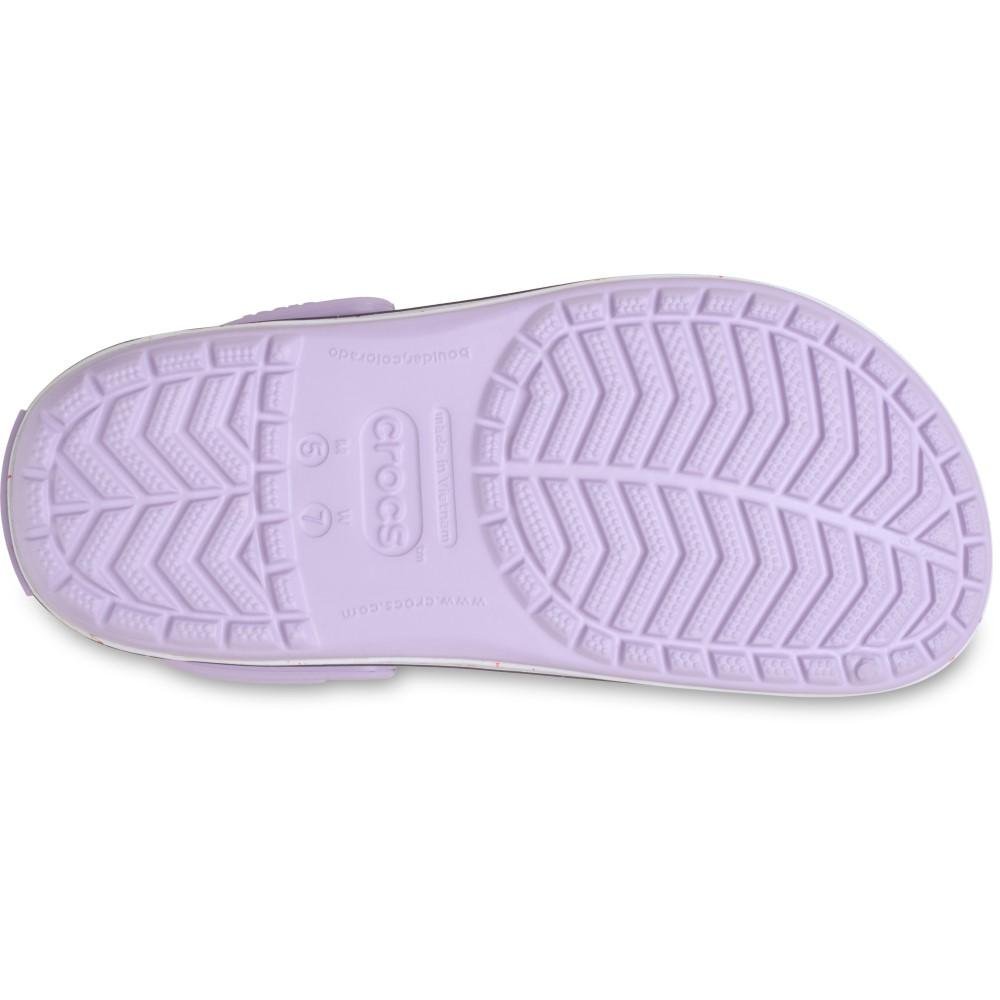 Crocband Speckled Band Clog Lavender Lavender 6