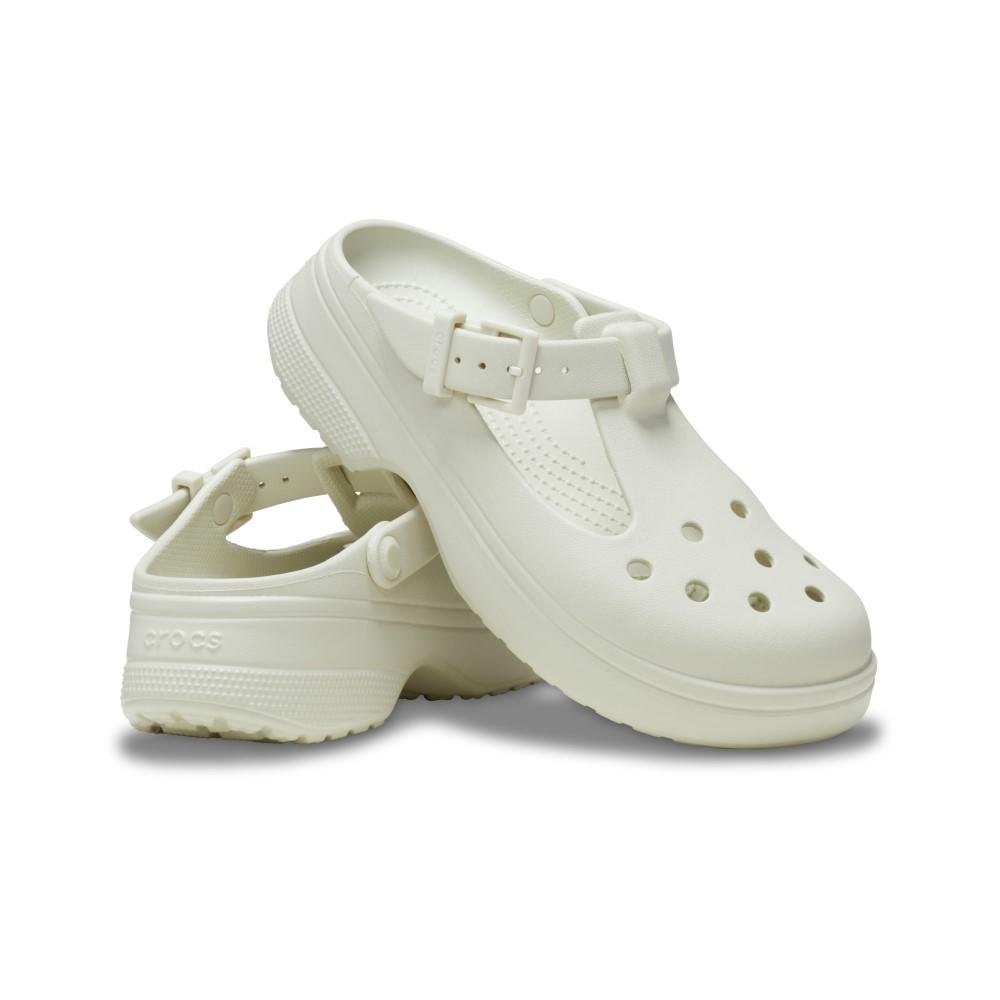Sandália Crocs Classic Y Jane Clog Linen Linen 4