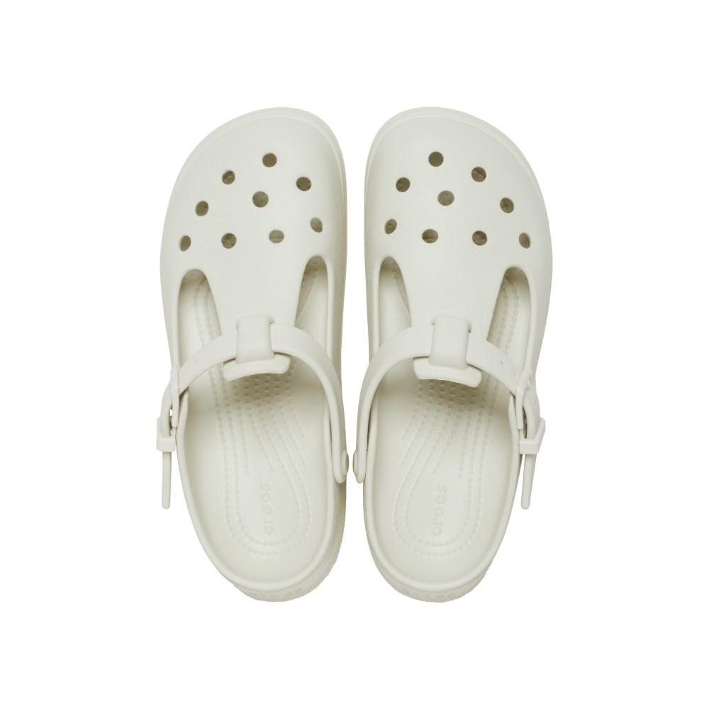 Sandália Crocs Classic Y Jane Clog Linen Linen 5