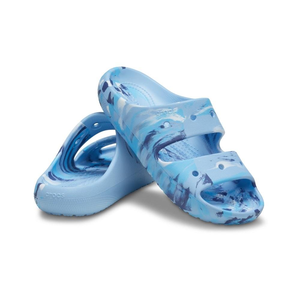 Sandália Crocs Classic Marbled Sandal V2 Blue Calcite/Multi Blue calcite/multi 4