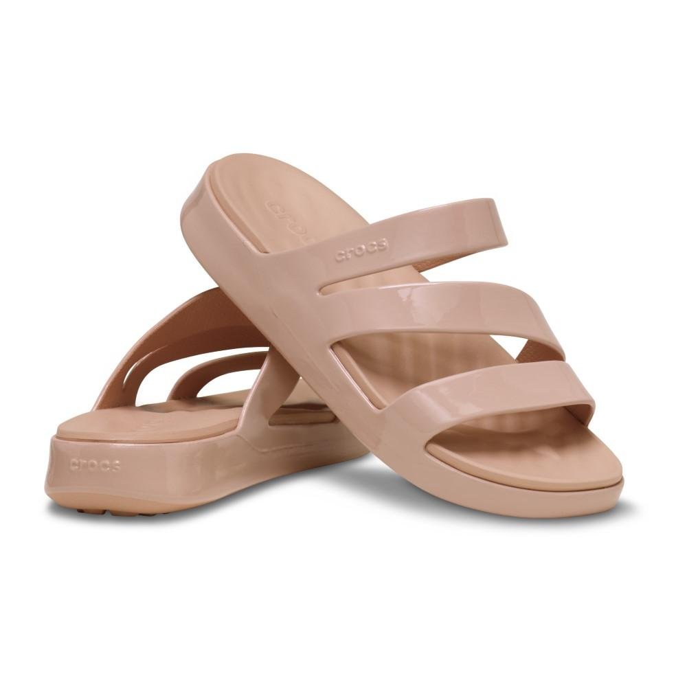 GETAWAY PATENT STRAPPY PINK CARAMEL Pink Caramel 4