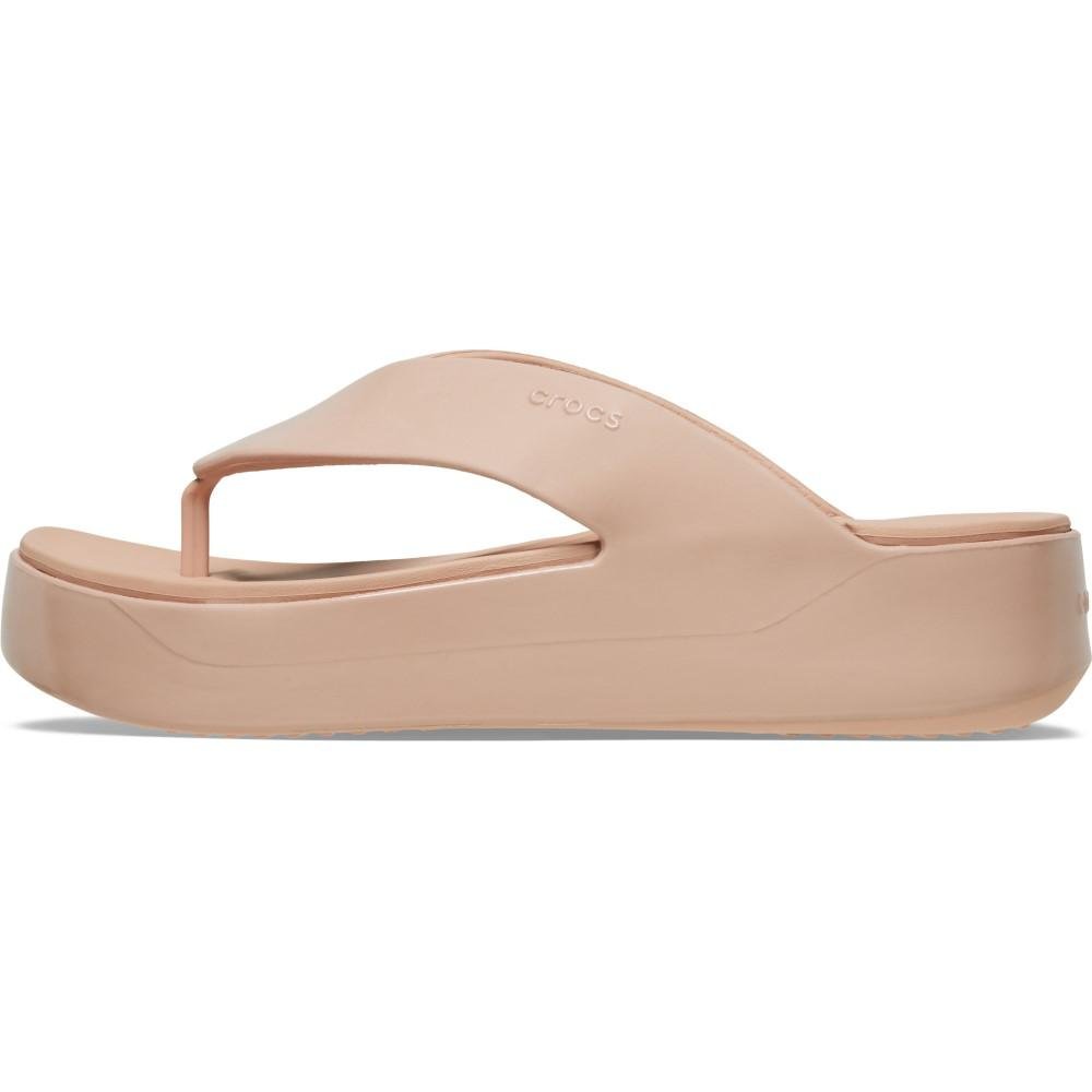 Sandália Crocs Getaway Platform Patent Flip Pink Caramel Pink caramel 3