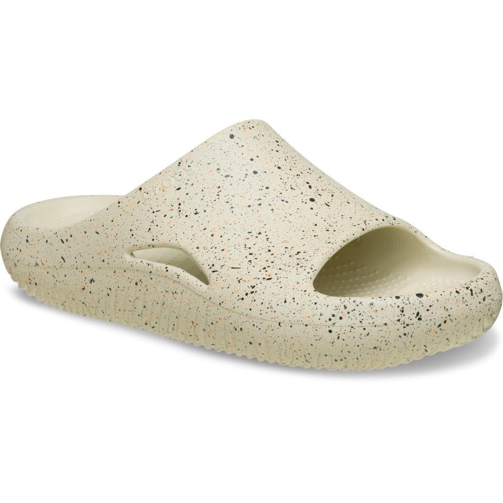 Chinelo Crocs Mellow Recovery Speckle Slide Sandstone Sandstone 2