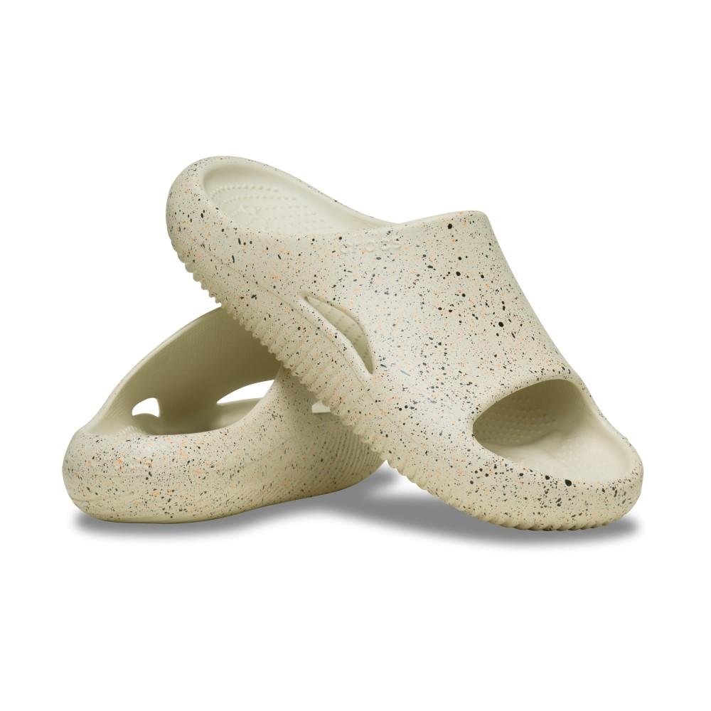 Chinelo Crocs Mellow Recovery Speckle Slide Sandstone Sandstone 4