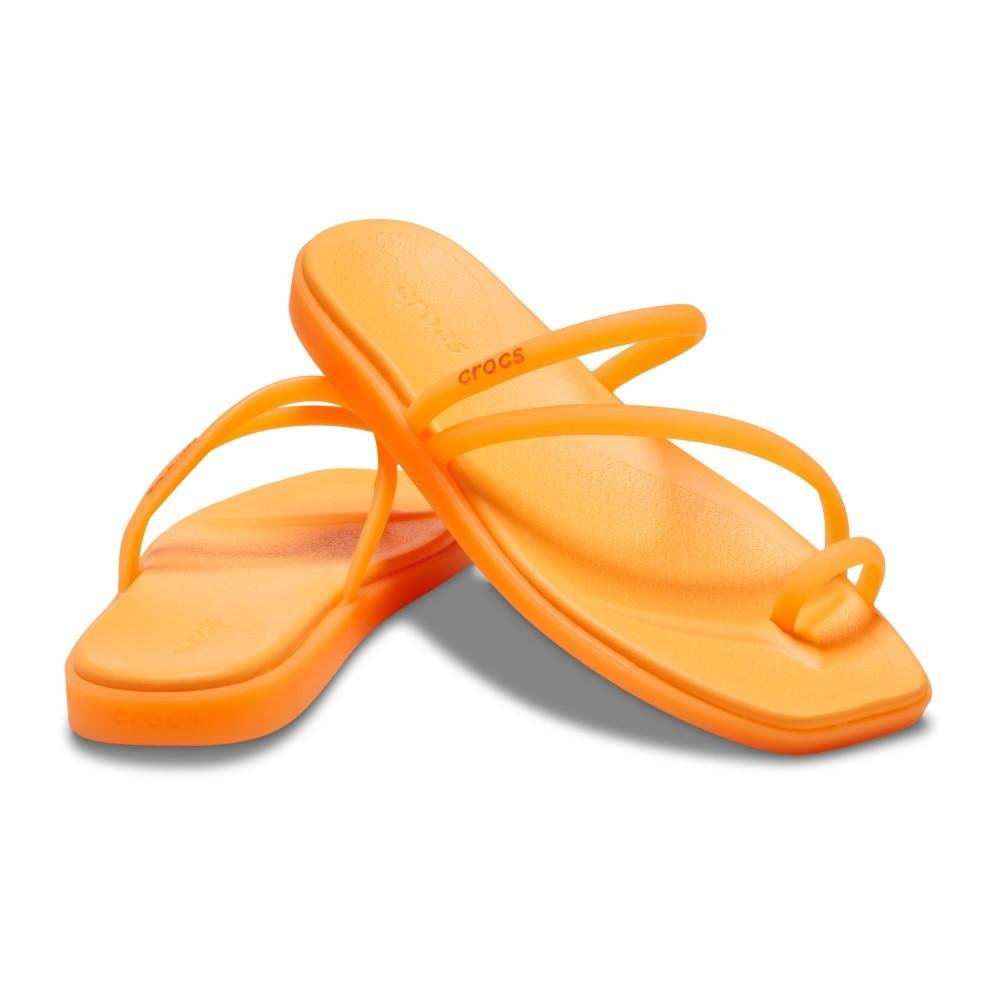 Sandália Crocs Miami Frosted Toe Loop Orangesicle Orangesicle 4