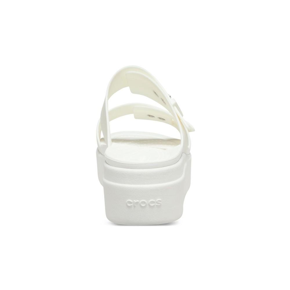 Sandália Crocs Brooklyn Low Wedge W Sandal CHALK Chalk 7