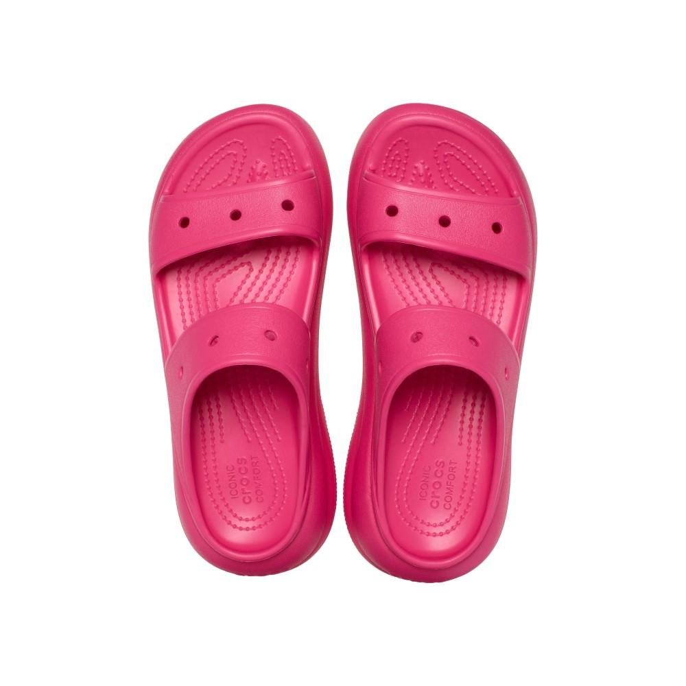 Sandália crocs classic crush platform sandal dragon fruit Dragon Fruit 5