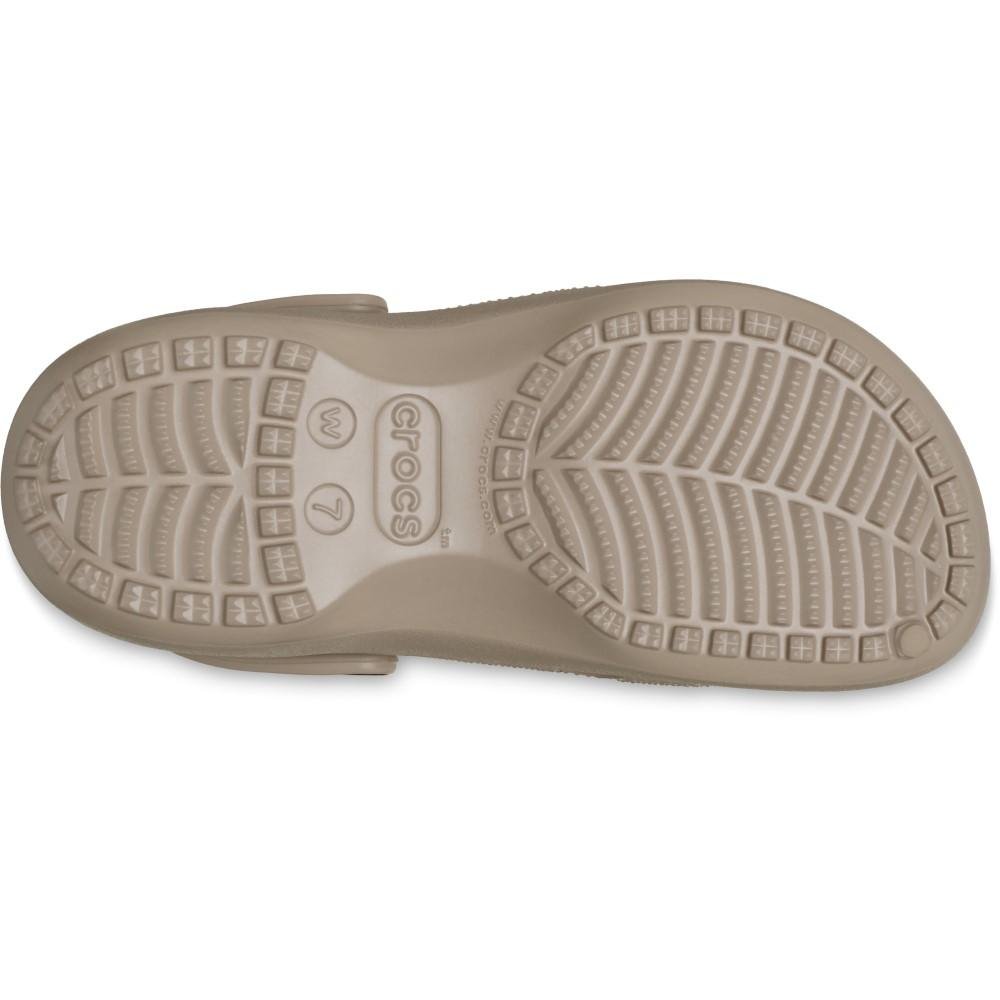 Sandália Crocs Classic Platform Clog TAUPE Taupe 6