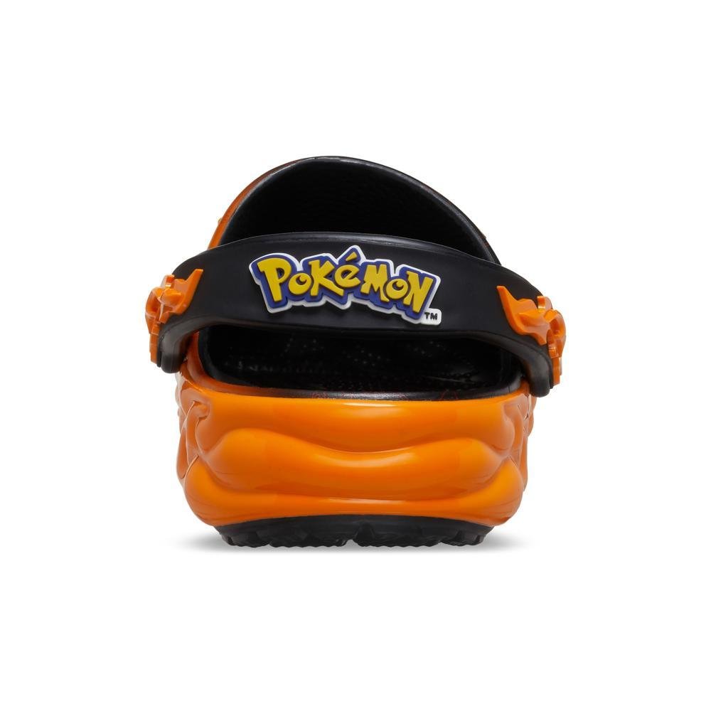 Sandália Crocs Classic Pokémon Versus Clog Multi Preto/Laranja 6