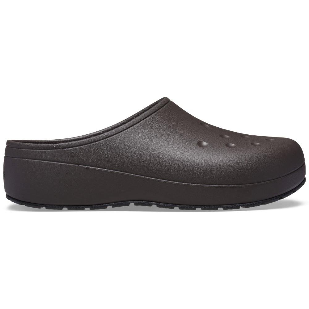 Sandália crocs classic quiet clog espresso Preto 1