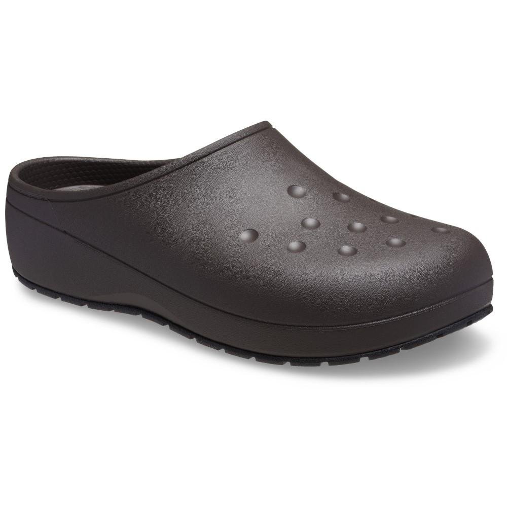 Sandália crocs classic quiet clog espresso Preto 2