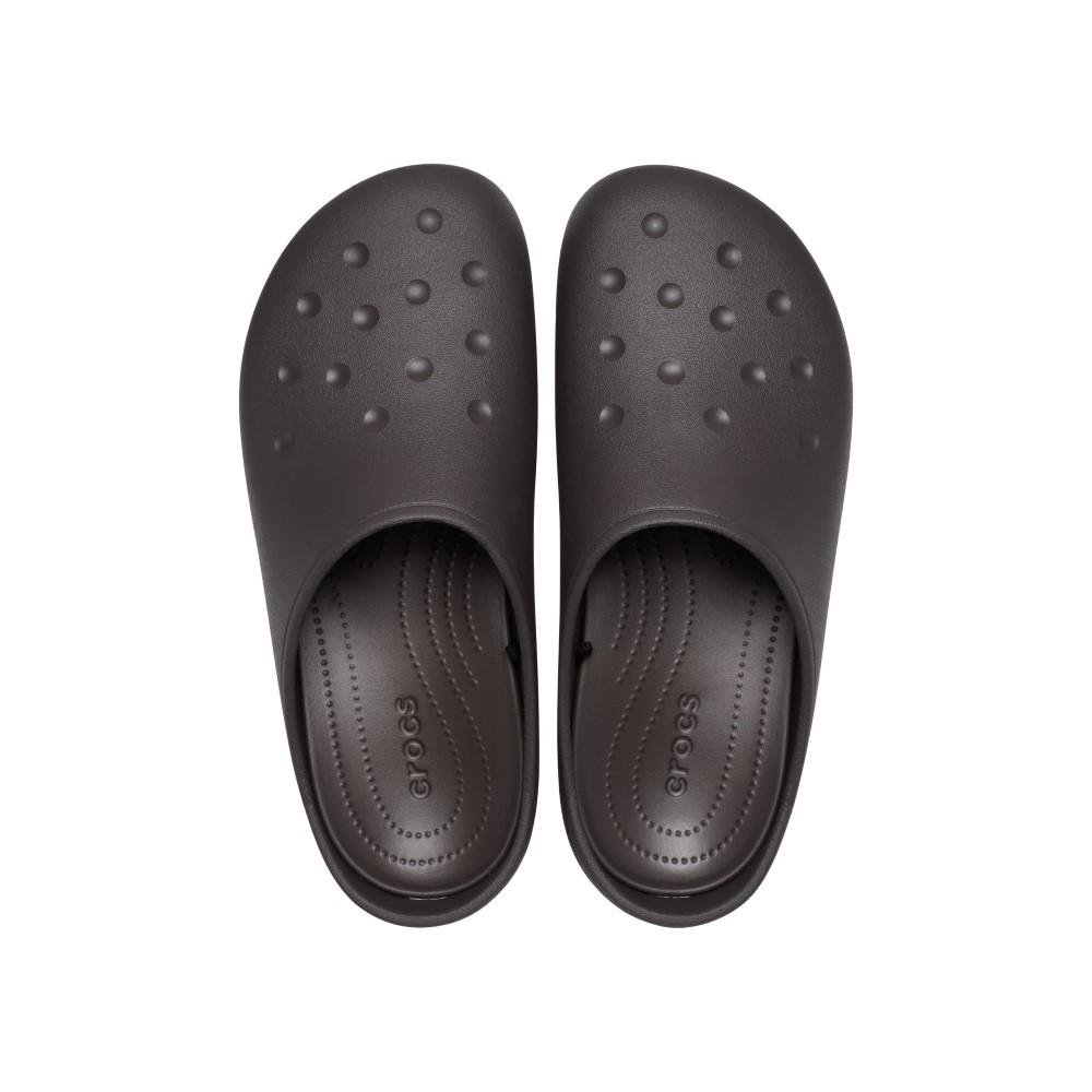 Sandália crocs classic quiet clog espresso Preto 4